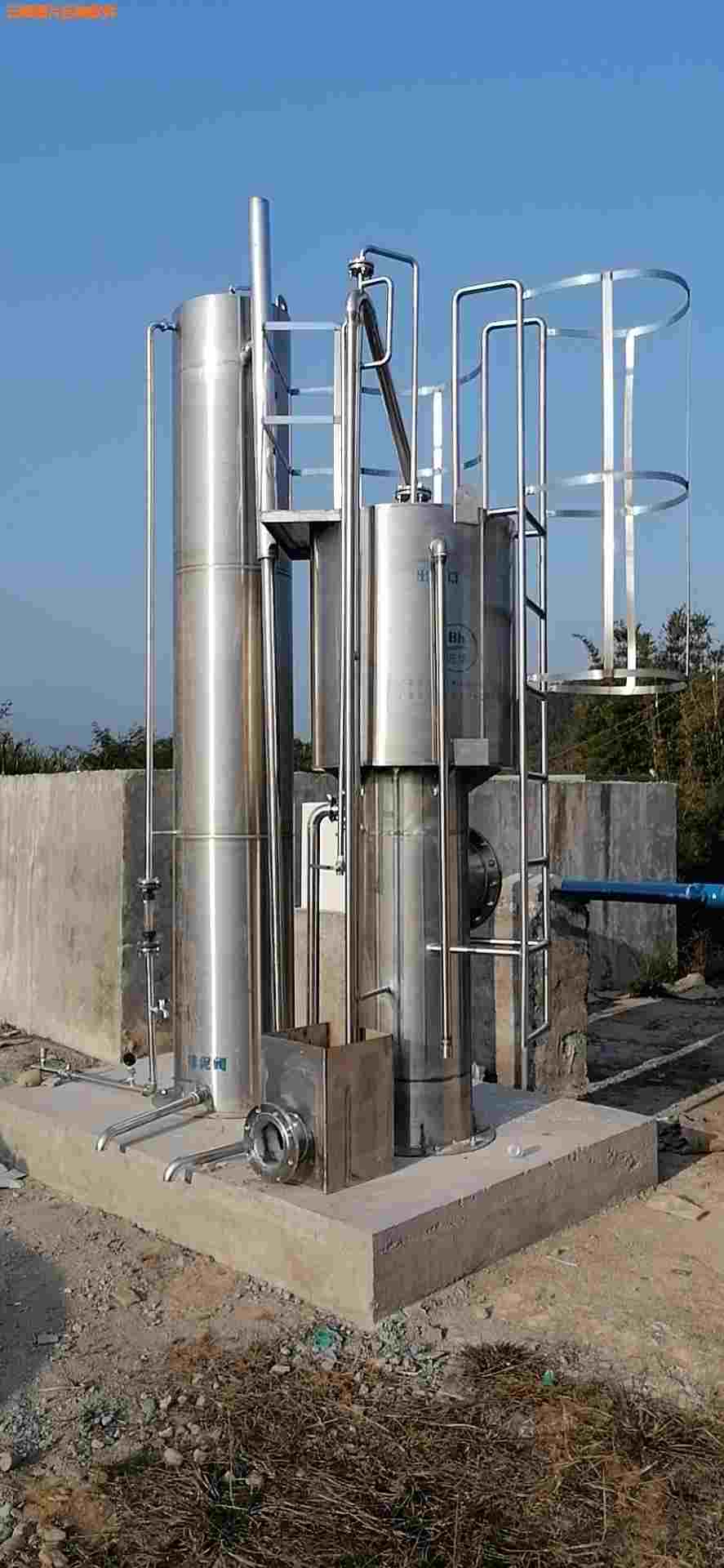 日處理20m3不銹鋼一體化凈水器